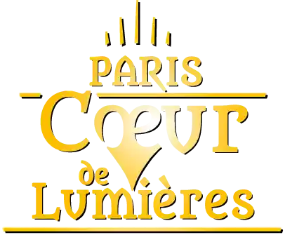 Titre du spectacle Paris cœur de lumières 2024 à Saint Sulpice